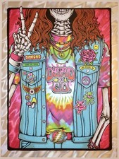 2024 Dead & Company - Las Vegas Foil Silkscreen Concert Poster by Matt Leunig