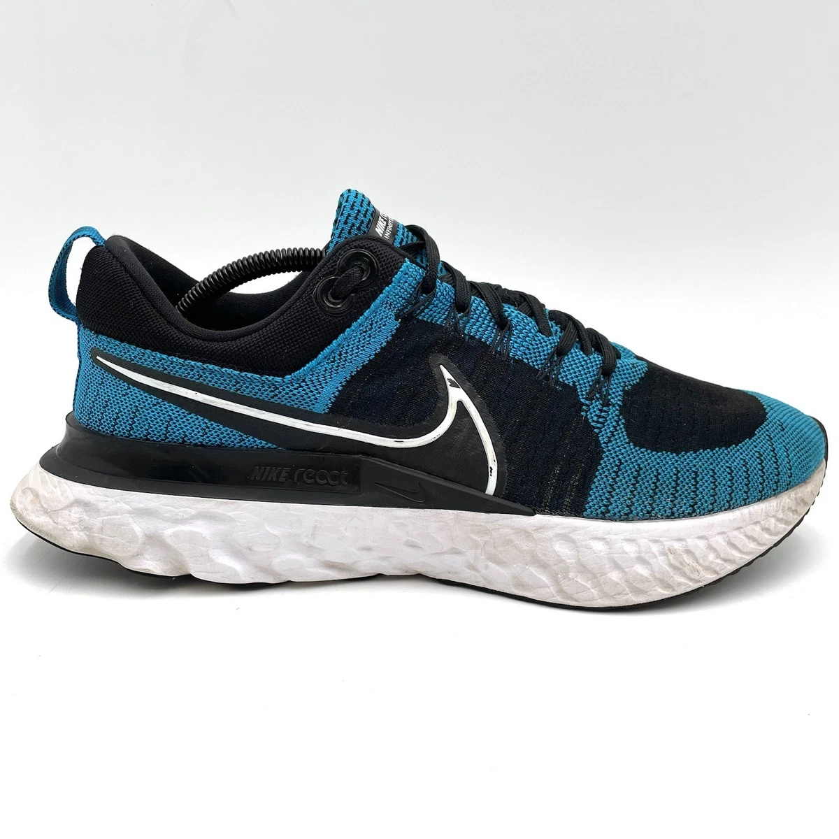 シューズ NIKE REACT INFINITY RUN FK2 Nike React Infinity Run Flyknit 2 Blue Orbit Black for Sale