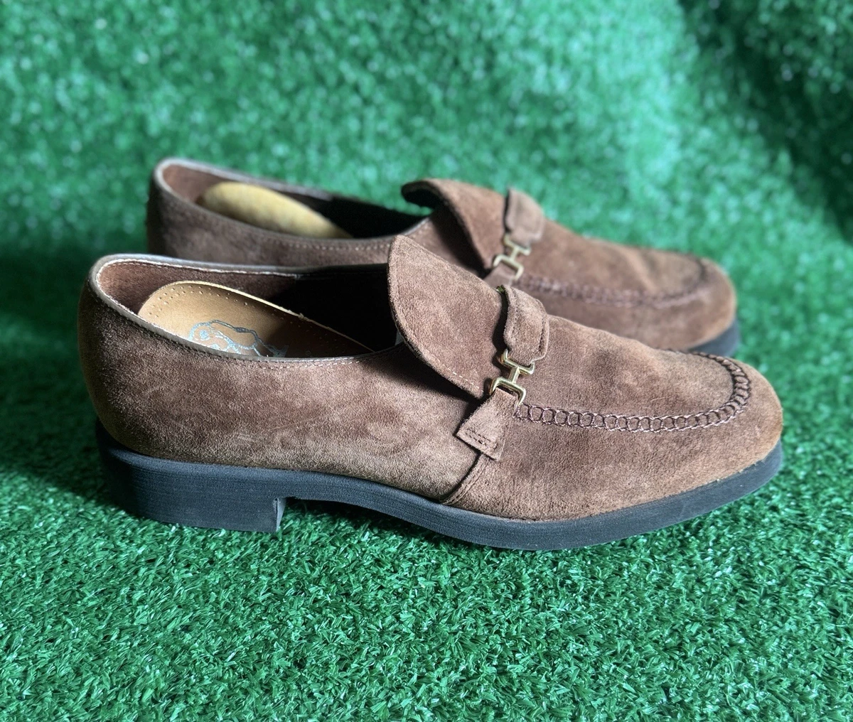 Vintage mens Hush Puppies suede Rockabilly loafers size 6.5 Hush Puppies Shoes - Mens Size 7.5 M - Vintage 1990 main image 4