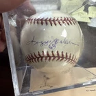 reggie jackson signed baseball COA