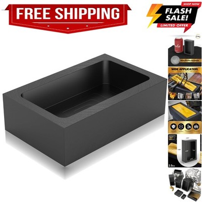 MMasters 2.5kg  Graphite Ingot Mold for Metal Casting - High-Purity Material ...