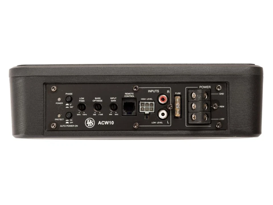 DLS CS-ACW10 25 cm Aktiv Subwoofer mit 450 Watt (RMS: 200 Watt) - Bild 3 von 4