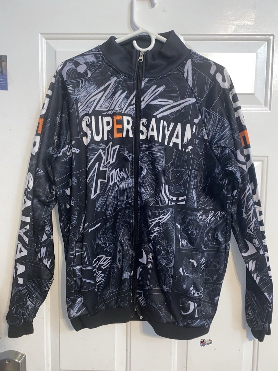 Super Saiyan Goku DBZ sz XL Windbreaker Dragonball Z