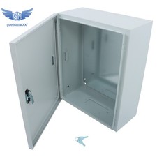 Steel Enclosure, 20  16  8" NEMA 4X Electrical Box, IP56 Waterproof Outdoor