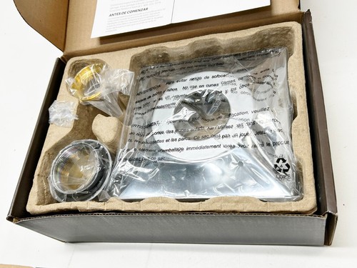 Guarnizione doccia Signature Hardware Vilamonte con valvola SH4001 grezza cromata SHVL8010 - Foto 4 di 5