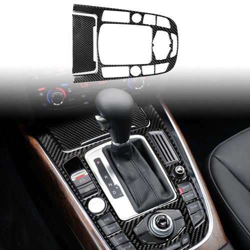 60Pcs Real Carbon Fiber Interior Full Kits Cover Trim For Audi A4L B8 A5 2009-16 - Picture 21 of 24