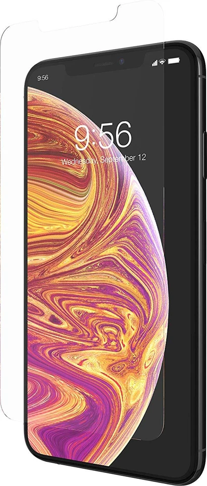ZAGG InvisibleShield HD Vidrio Templado + Protector de Pantalla para iPhone XS Max Transparente Foto 4 de 4