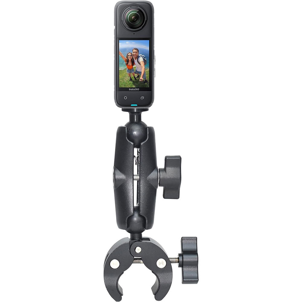 Bike Handlebar Mount Holder Clamp for Insta360 X4/X3 GoPro Hero 13/12/11 Camera-image