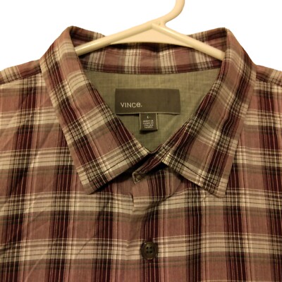vince dress shirts Vince Striped Men Shirt