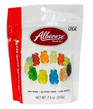 Albanese Worlds Best 12 Flavor Gummi Bears 7.5 oz Gummy