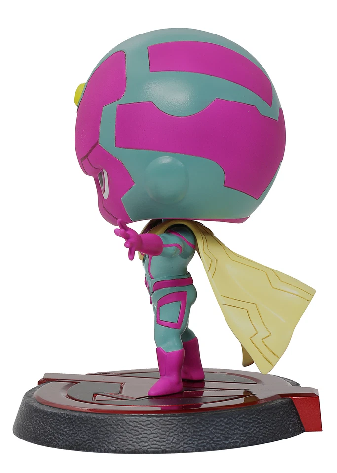Marvel Super Hero Remix Bobble Head Series II Vision Avengers 5" Cute figure - Image 4 of 4