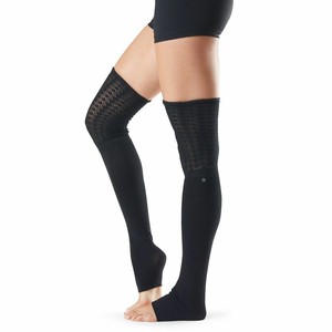 open heel leg warmers