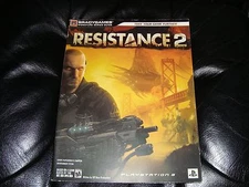 Resistance 2 Brady Games Signature Strategy Guide hint book Playstation 3 PS3
