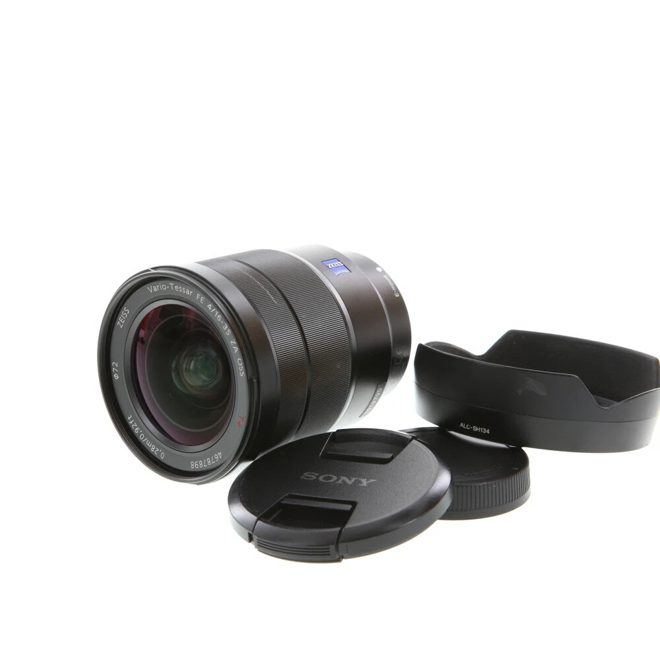 Sony E Mount 16-35mm F/4 Carl Zeiss Vario-Tessar T* ZA OSS FE AF Lens {72} - Image 3 of 4