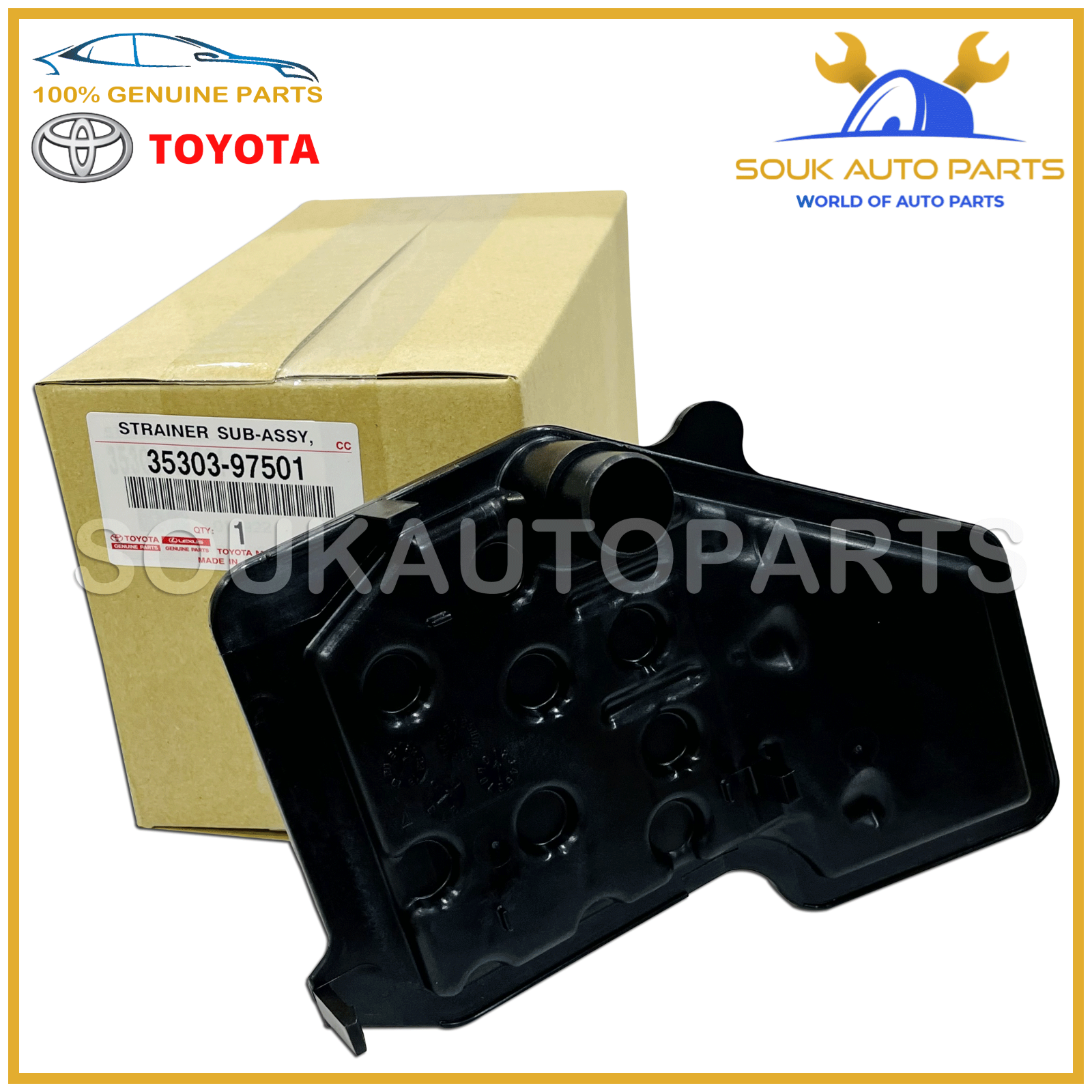35303-97501 Genuine Toyota STRAINER SUB-ASSY, OIL 3530397501 OEM  