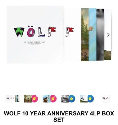 TYLER THE CREATOR - WOLF VINYL 10 YEAR ANNIVERSARY 4LP PINK TYLER THE CREATOR - WOLF VINYL 10 YEAR ANNIVERSARY 4LP PINK