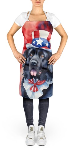 Newfoundland Black Patriotic American Apron - Picture 2 of 7