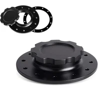 Billet Aluminum Easy Fill Fuel Cell Cap with 12 Bolting Holes Cell Bung