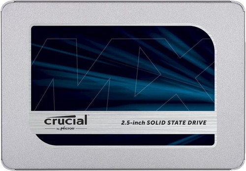 Crucial MX500 1 TB- (CT500MX500SSD1) 2,5″ Solid-State-Laufwerk