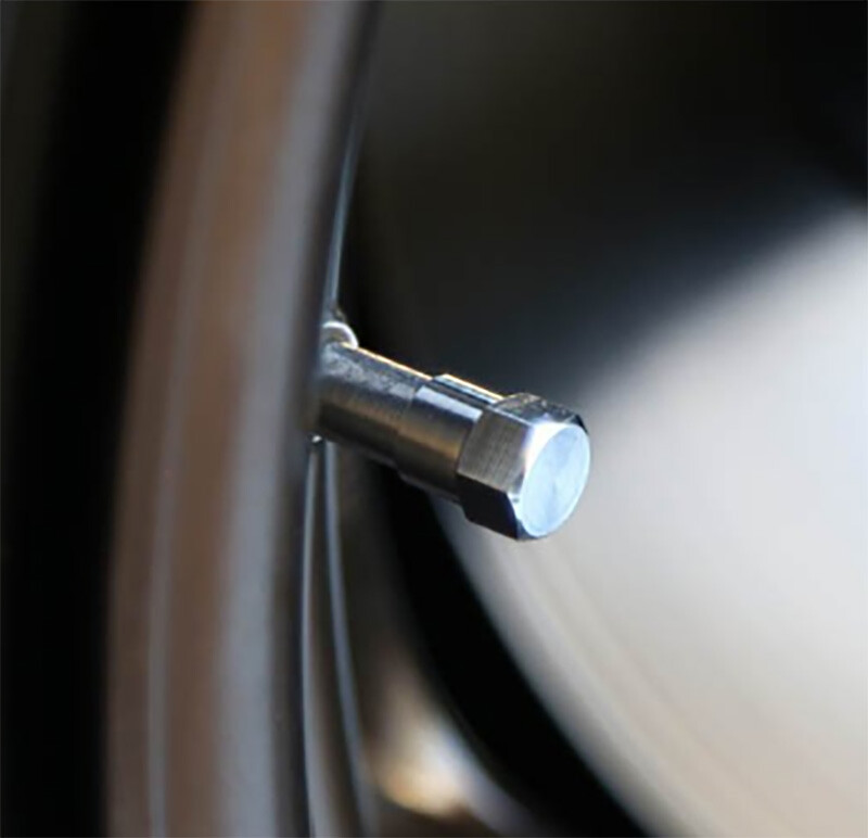 A1SPEC 10pc Chrome Silver Tire Valve Air Dust Cover Stem Caps - Universal Fit