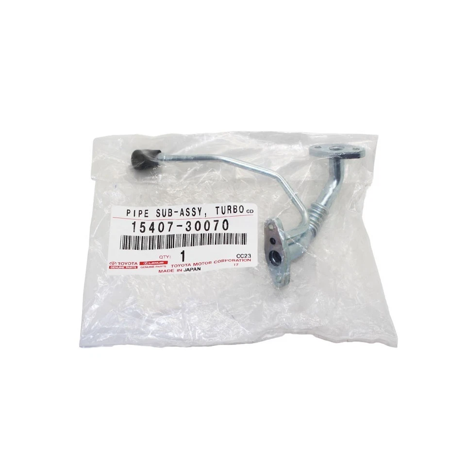 Genuine Turbo Charger Oil Feed & Return Pipe For Toyota HiAce 1KD-FTV 3.0L - image 2 of 4