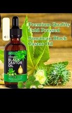 Jamaican Black Castor Oil, 100 Pure Cold Pressed Organic Castor Oil, 2.02 fl Oz