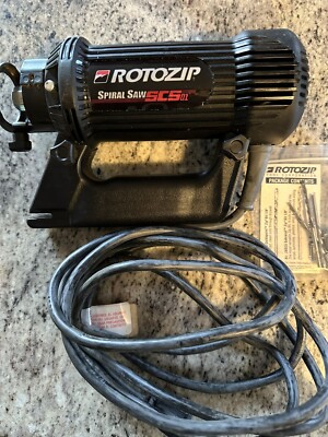 RotoZip Spiral Saw Model SCS01 Corded Drywall Rotary Tool (TESTED