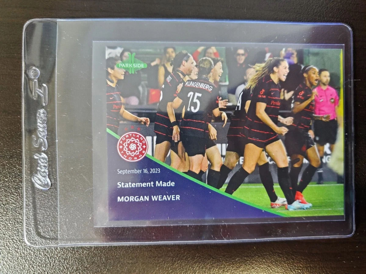 2023 Parkside NWSL Pronto Morgan Weaver #107 for sale | eBay