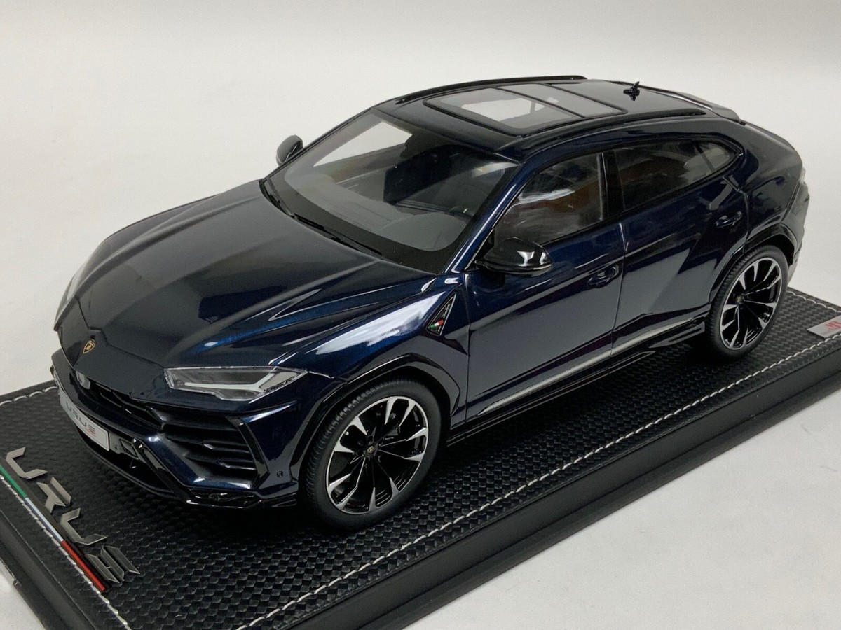 1/18 MR Collection Lamborghini Urus Dark Blue 2019 Owner Edition