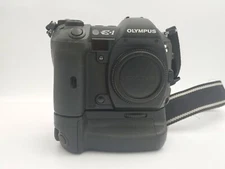Olympus E-1 4/3 System Camera with Olympus HLD-2 Grip. 