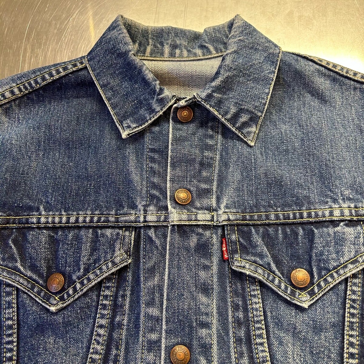 Levi's 60s Vtg Denim Jacket 557BXX Big E Red Tab 2 Pocket Levi's 60s Vtg Denim Jacket 557BXX Big E Red Tab 2 Pocket