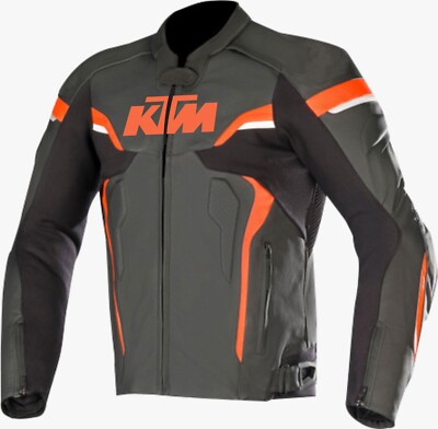 KTM バイクジャケットパンツスーツ オレンジ ブラック KTM White