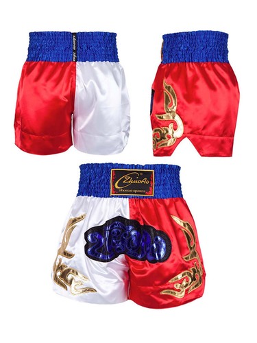 Kid's Muay Thai Shorts Martial Arts MMA Kickboxing Shorts for Boys Girls Boxing - Picture 23 of 57