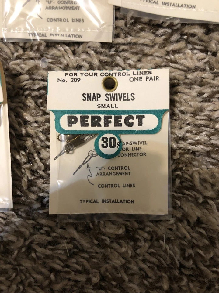 Perfect snap swivel For Model Airplanes Small - 209-22 bags-X1.6 - Image 4 of 4