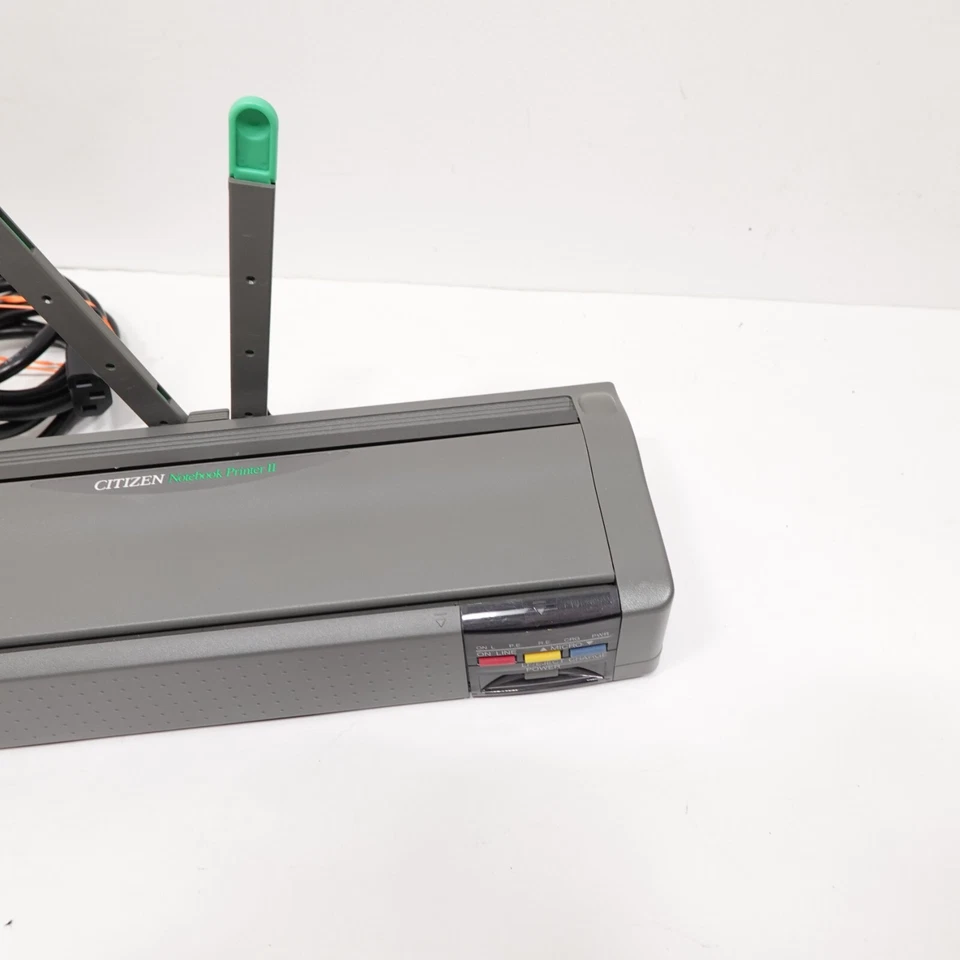 Vtg Citizen Notebook Printer II - Image 4 of 4