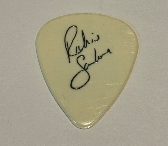 BON JOVI RICHIE SAMBORA SIGNATURE GUITAR PICK 2008 LOST HIGHWAY