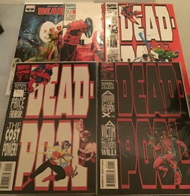 Deadpool Circle Chase 1 2 3 + (1994) #1 (2018) #4 (2023) #6