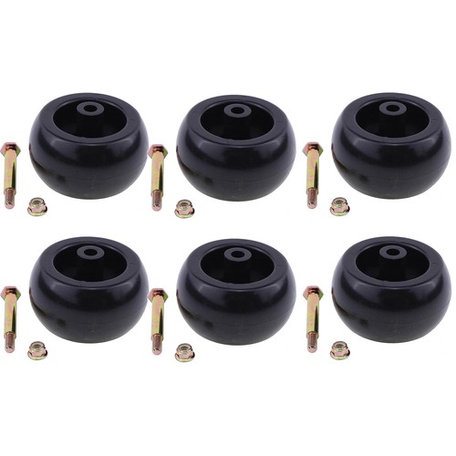 2-Pack Deck Wheels For Bad Boy Mowers ZT, MZ, CZT, Outlaw – Replacement Set