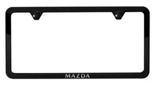 Genuine Mazda License Plate Frame Black Slimline C9N6-V4-027 CX5 MIATA MX5 3 5 6