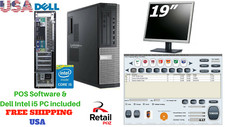 Low price Full POS all-in-one Point of Sale System Combo Kit Retail Store DELL 