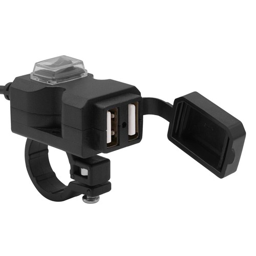 Motorcycle Mobile Phone Charger Usb Port Waterproof Power Outlet Adapter - 第 3/12 張圖片