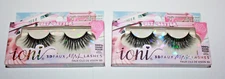 Ioni 3D Faux Mink Lashes Lash Dollhouse Jet Setter 686DH16 Lot Of 2 In Box