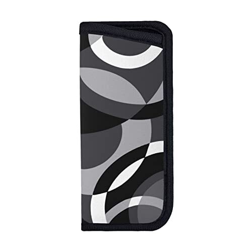 Eyeglasses Bag Soft Glasses Pouch Unisex Eyewear Case Light Medium Abstract