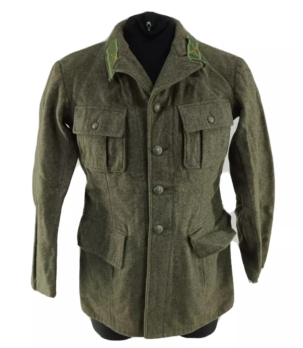 Vintage original swedish woolen uniform jacket M39/M58 size 92