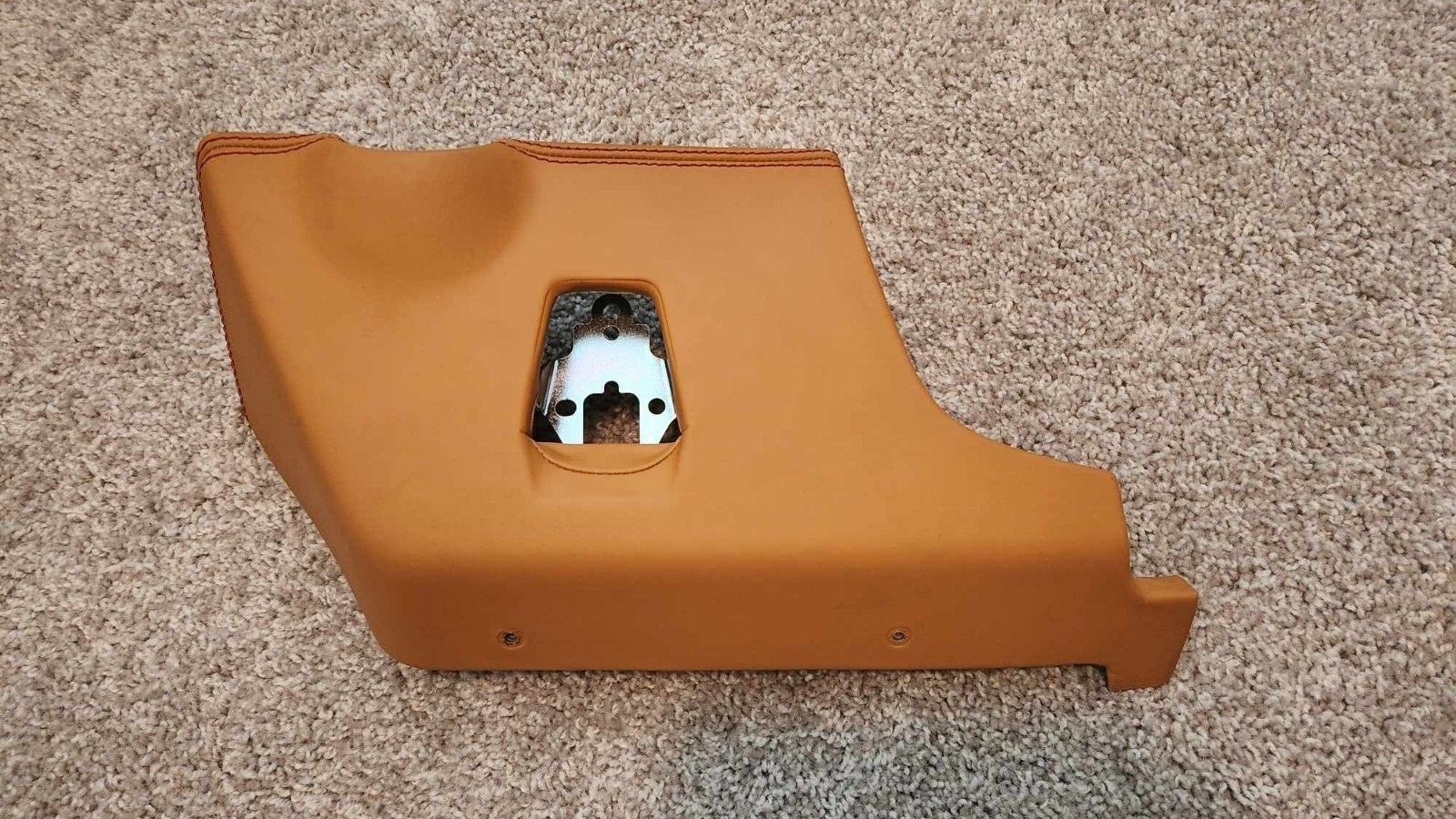 Ferrari 488 GTB LH Lower Lateral Trim For Dash Beige