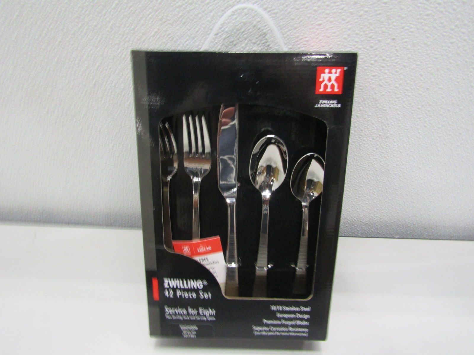 Zwilling J.A.Henckels Stainless Steel Kingwood Flatware Set, Silver 42