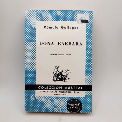 Dona Barbara By Romulo Gallegos Book Argentina 1975