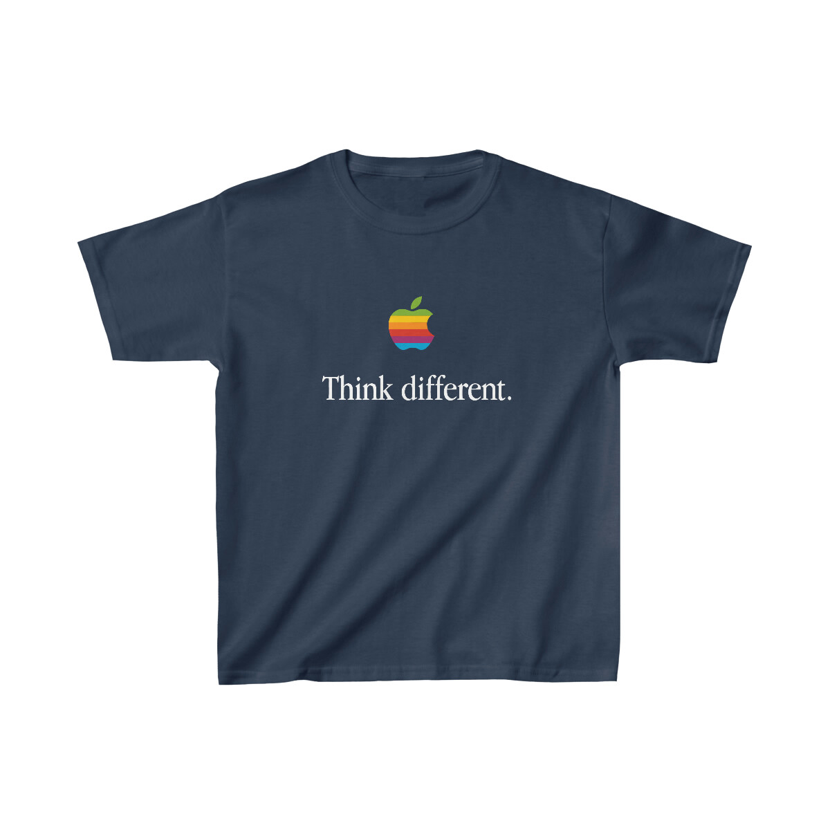 kids size : Apple Steve Jobs think different t-shirt 1984 Kids