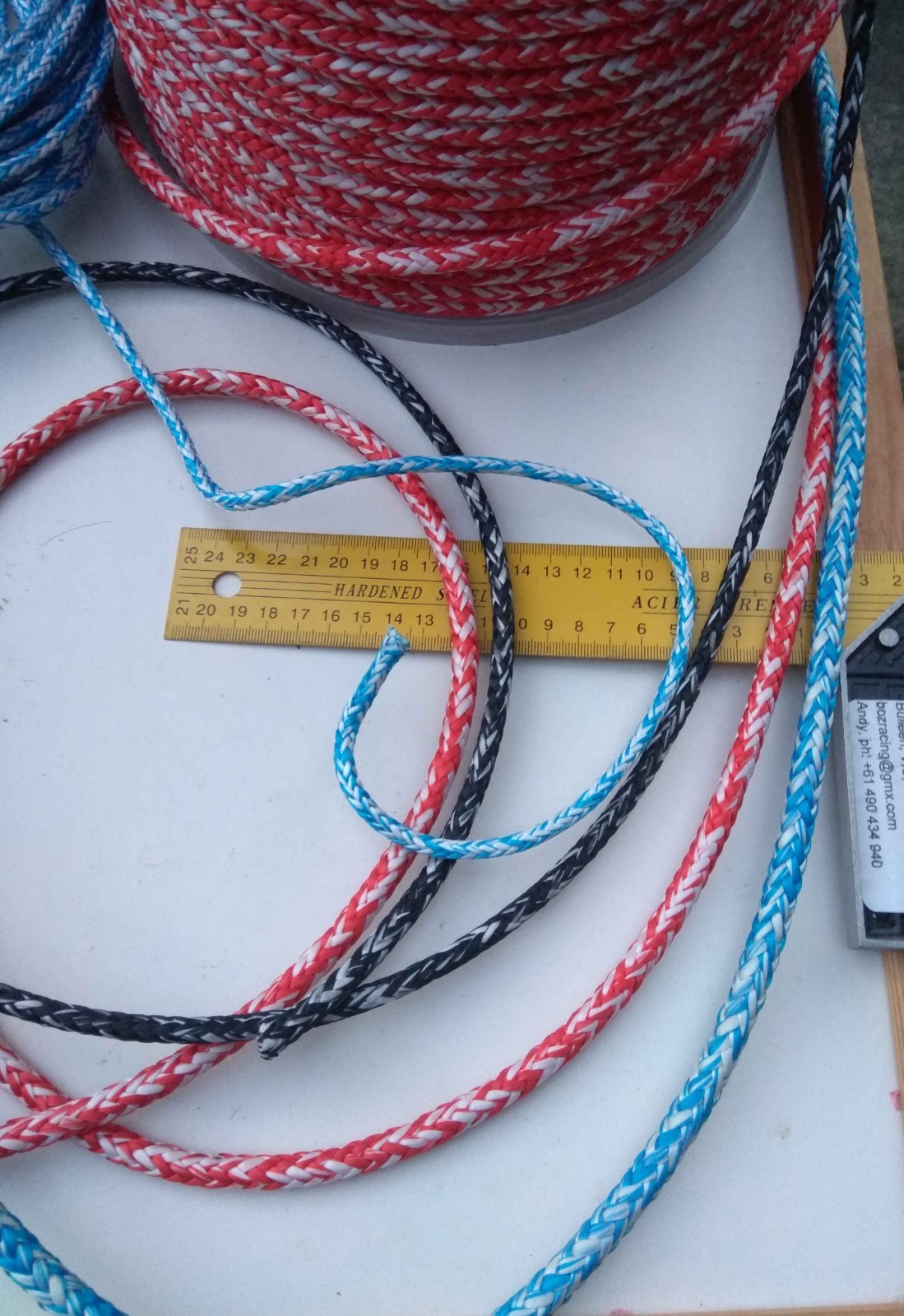DYNEEMA Double Braid Rope 20mm - Per Metre - Your Local For Marine Chandlery And Expert Advice - Foto 3