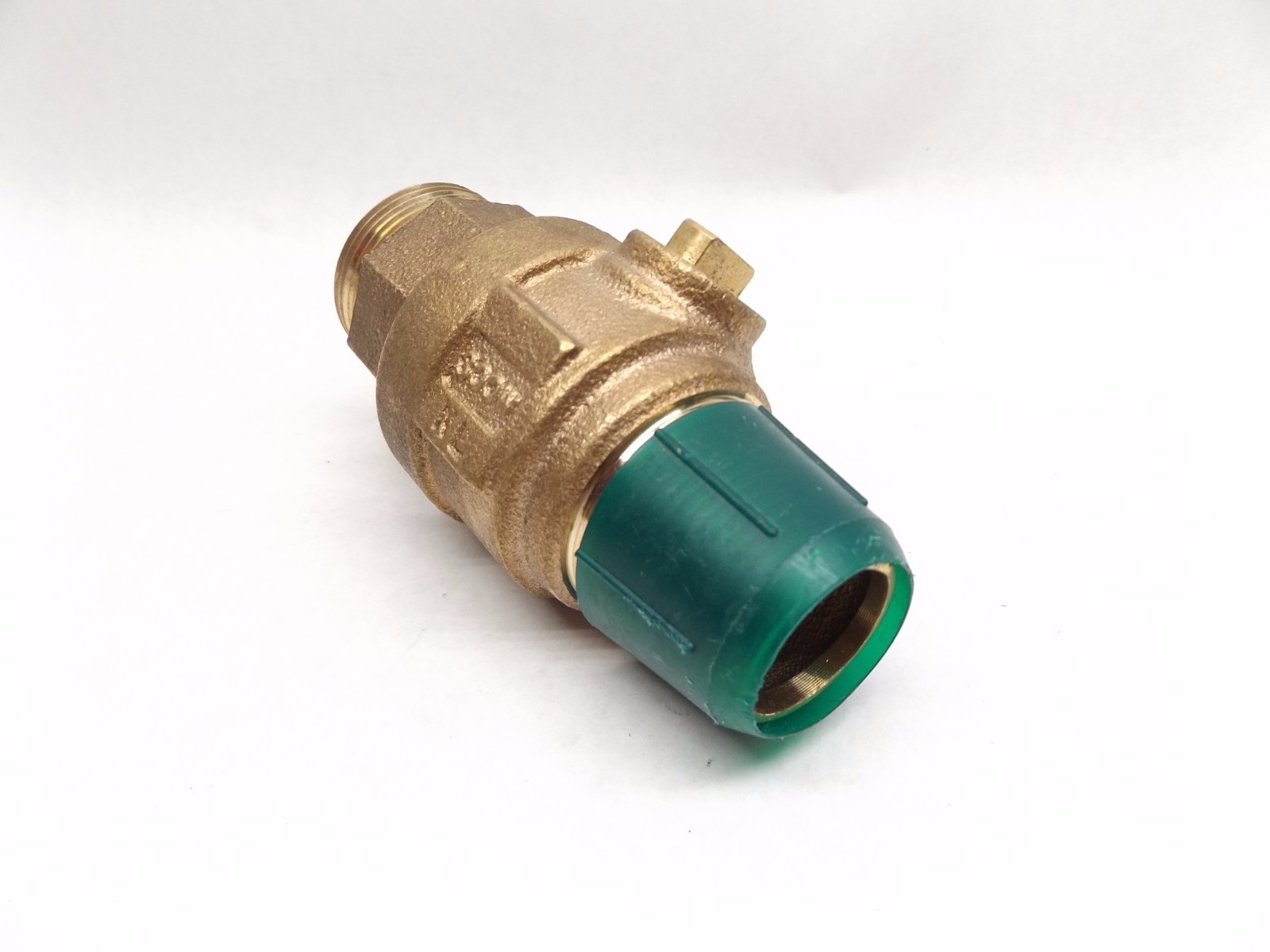 AY MCDONALD 73121B 11/4" AWWA X INCREASING MNPT BRASS BALL FULL PORT